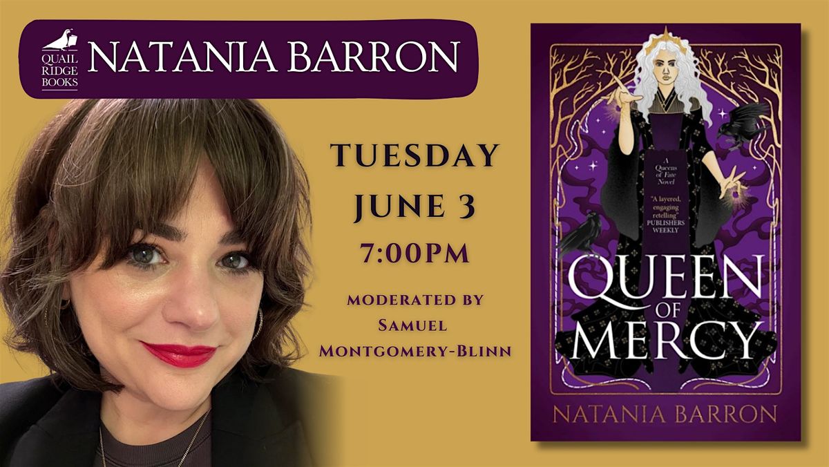 Natania Barron | Queen of Mercy, 3 June | Event in Raleigh | AllEvents