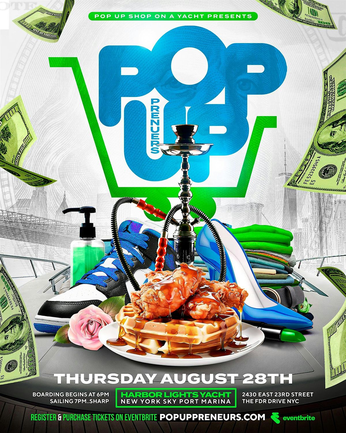 PopUp Shop On a Yacht  AUG 28,2025, 28 August | Event in MANHATTAN | AllEvents