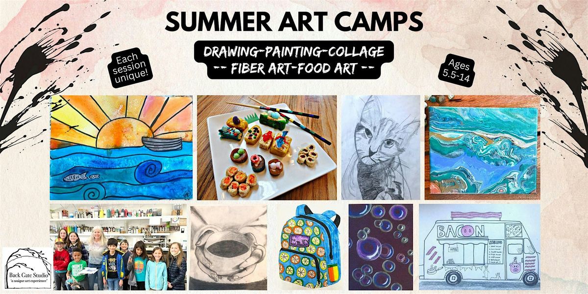 Summer Art Camp, Afternoon Session 3- in Hidden Springs/Boise, 21 July | Event in Boise | AllEvents