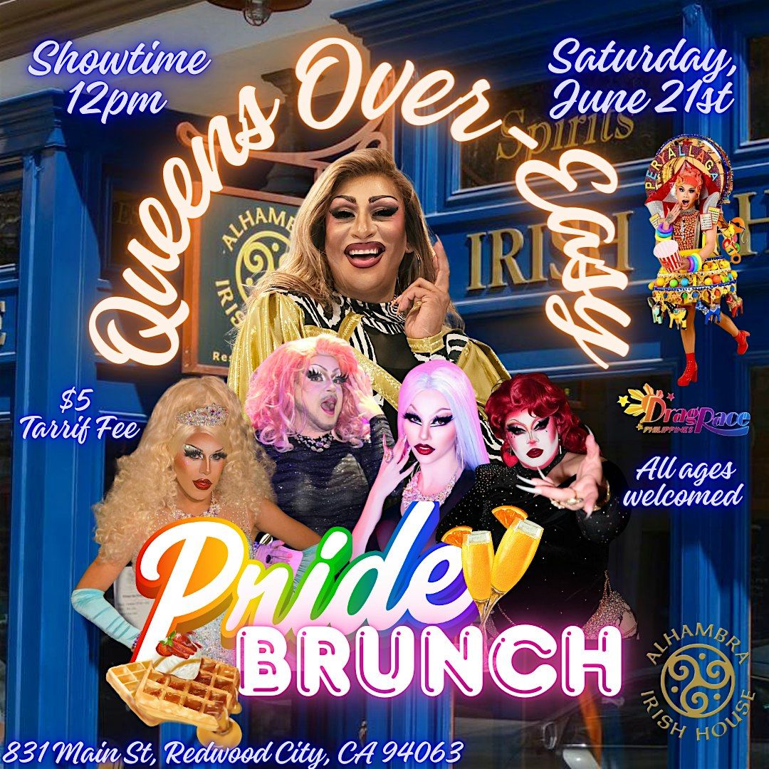 Queens Over-Easy Pride Brunch, 21 June | Event in Redwood City | AllEvents