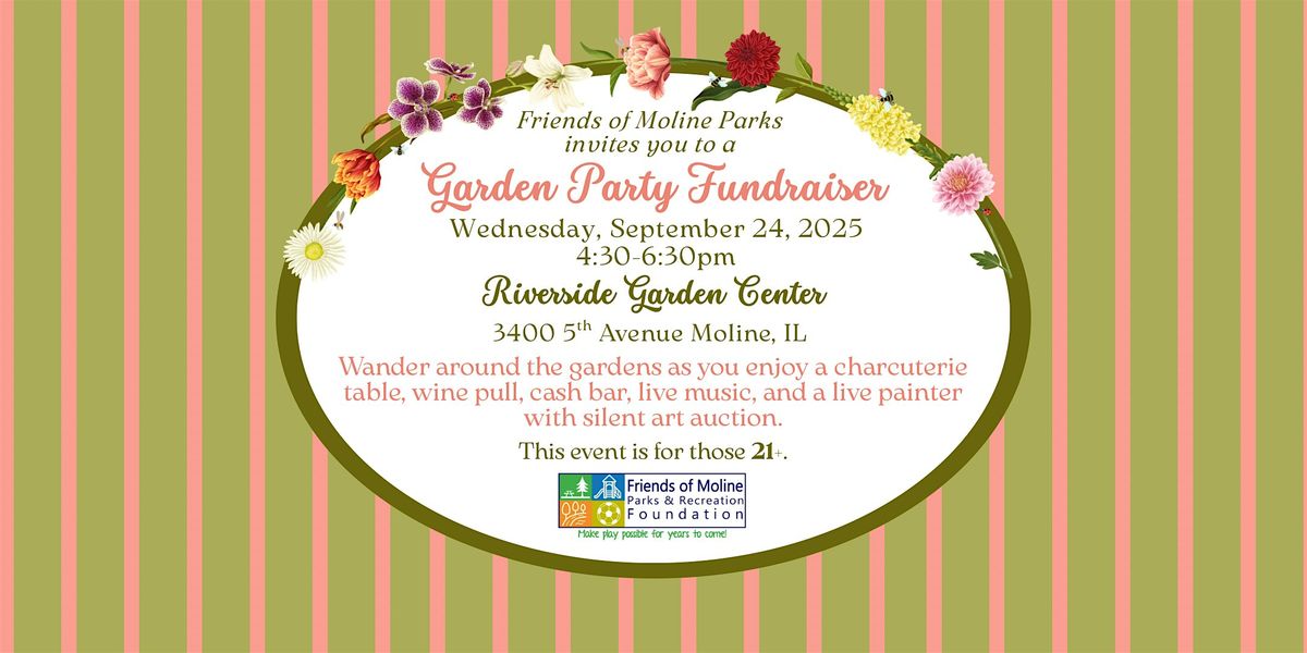Garden Party Fundraiser, 24 September | Event in Moline | AllEvents