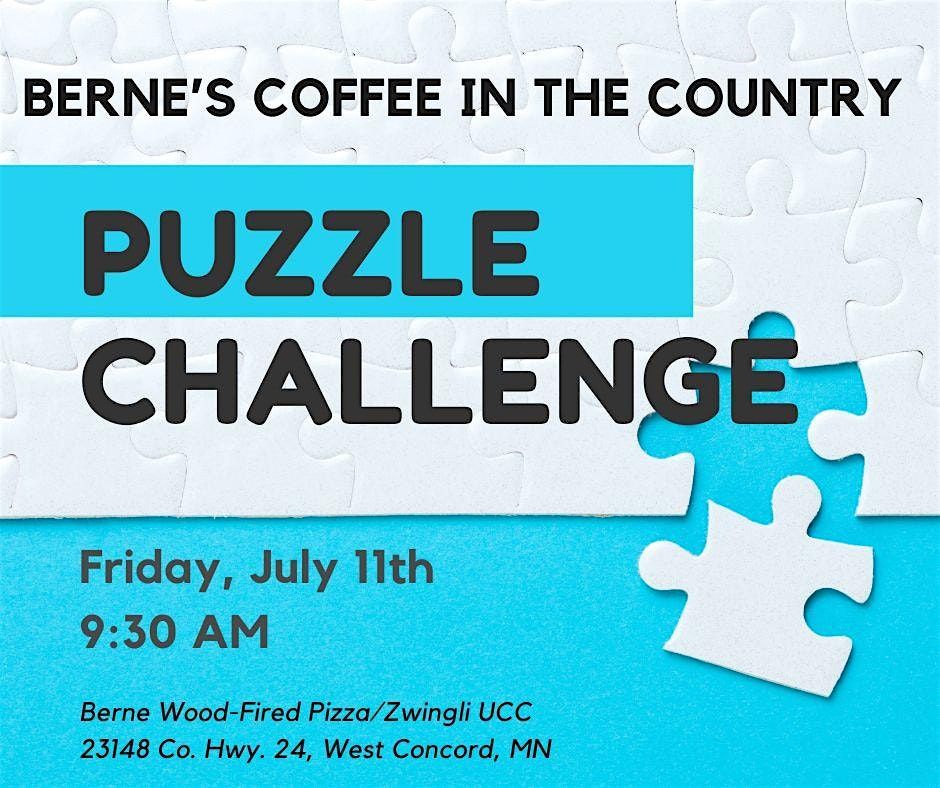 Berne’s JULY Puzzle Challenge, 11 July | Event in West Concord | AllEvents