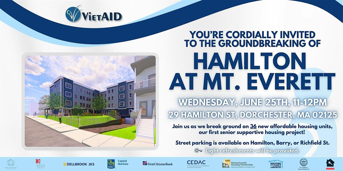 Hamilton at Mt. Everett Groundbreaking Event | Event in Boston | AllEvents
