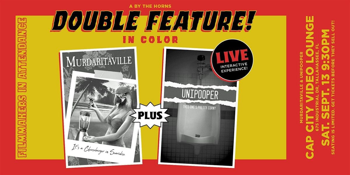 Double Feature Murdaritaville and Unipooper @CapCity Video, 13 September | Event in Tallahassee | AllEvents
