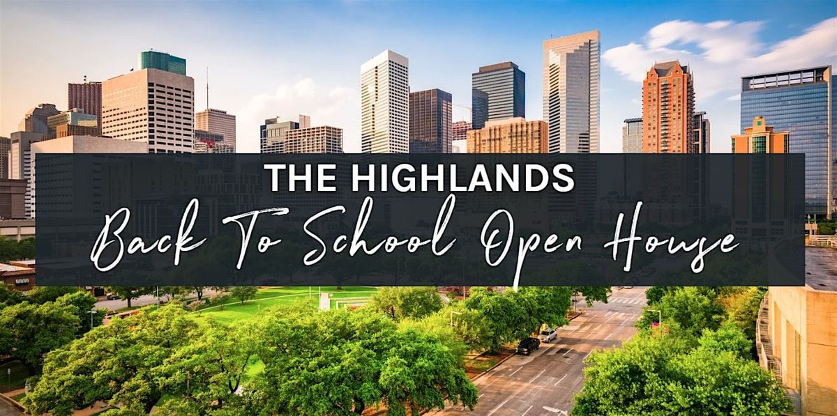 Back To School Drive & Open House - The Highlands 45', 15 September | Event in porter | AllEvents