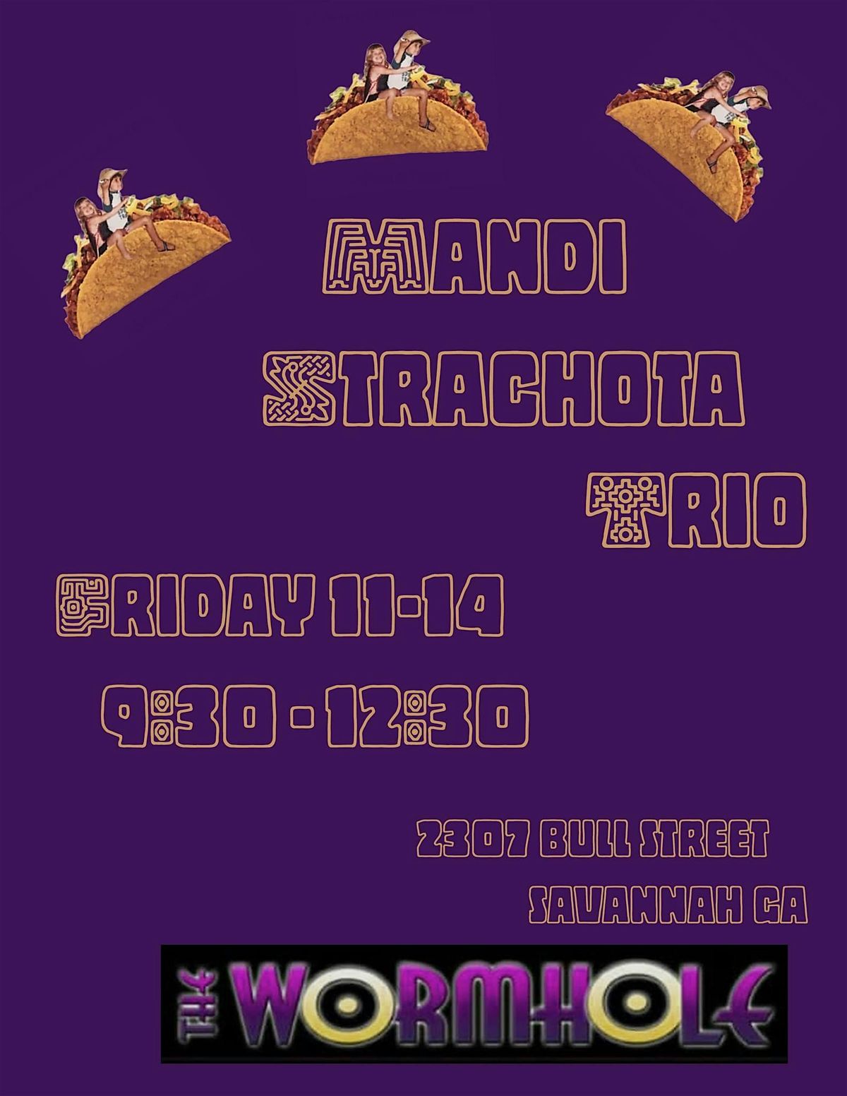Mandi Strachota Trio at The Wormhole Savannah, 14 November | Event in Savannah | AllEvents