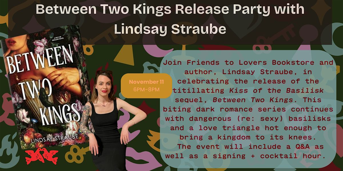 Between Two Kings Release Party with Lindsay Straube, 11 November | Event in Alexandria | AllEvents