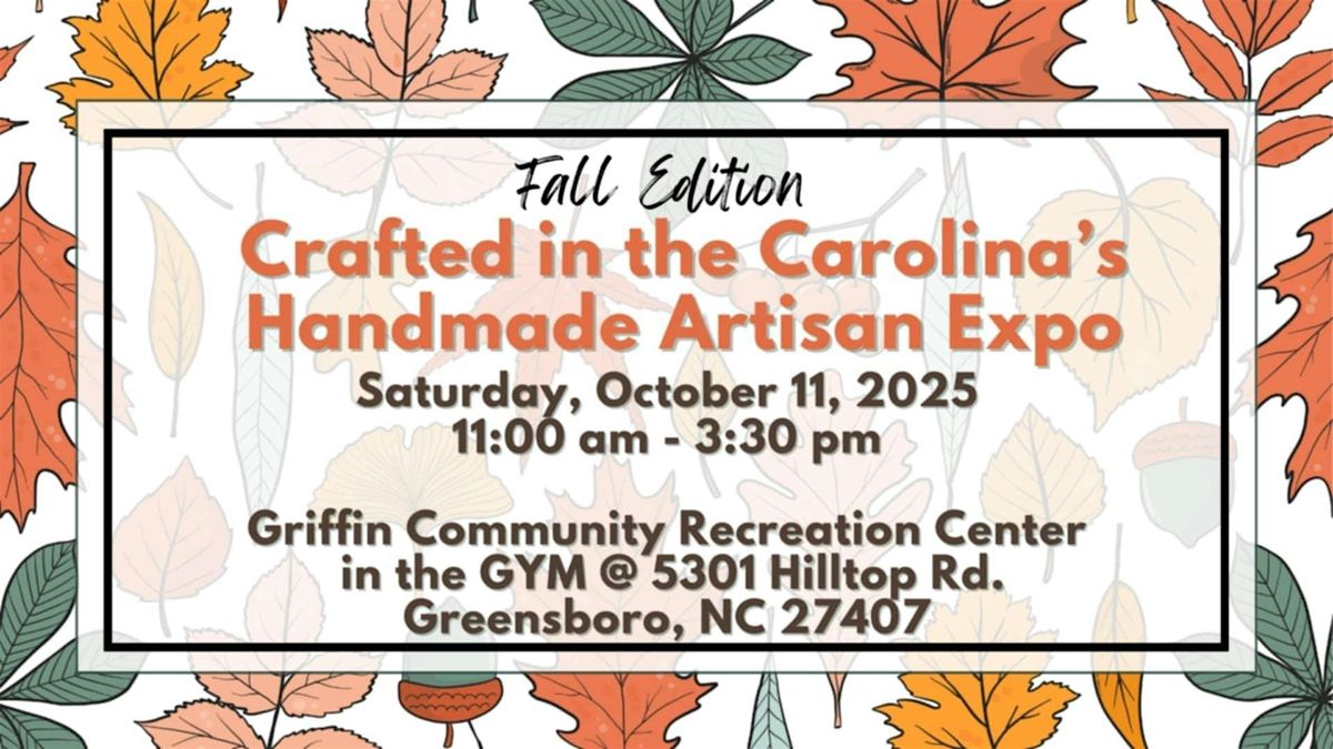 Crafted in the Carolinas, 11 October | Event in Greensboro | AllEvents
