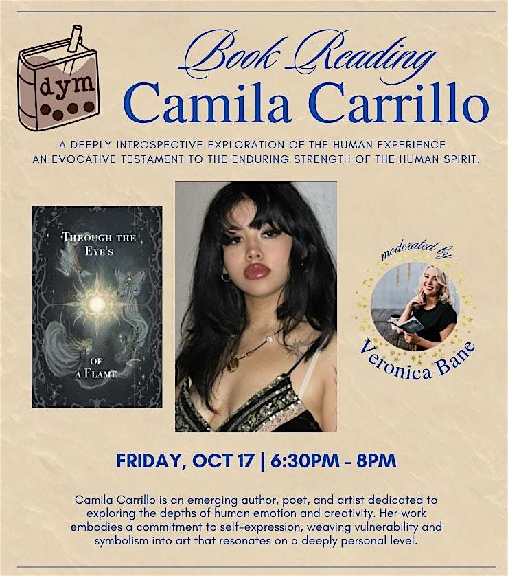 Book Reading: Camilla Carrillo | Event in Pasadena | AllEvents