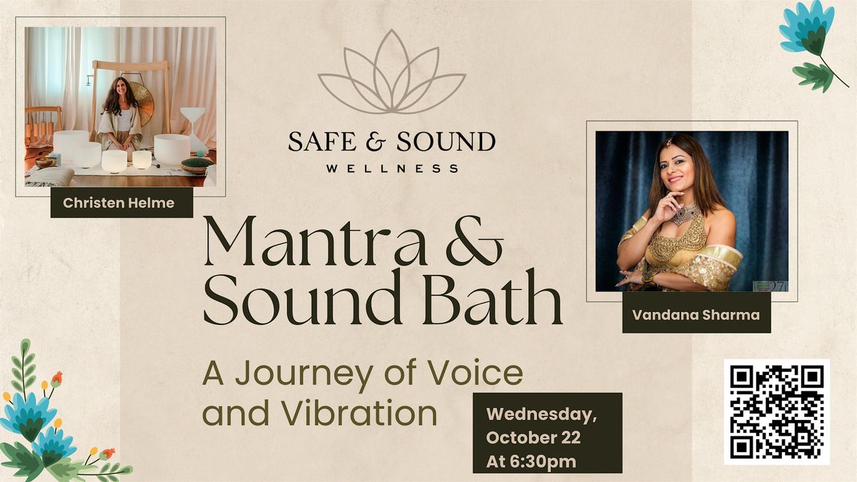 Mantra & Sound Bath: A Journey of Voice + Vibration, 22 October | Event in St. Augustine | AllEvents