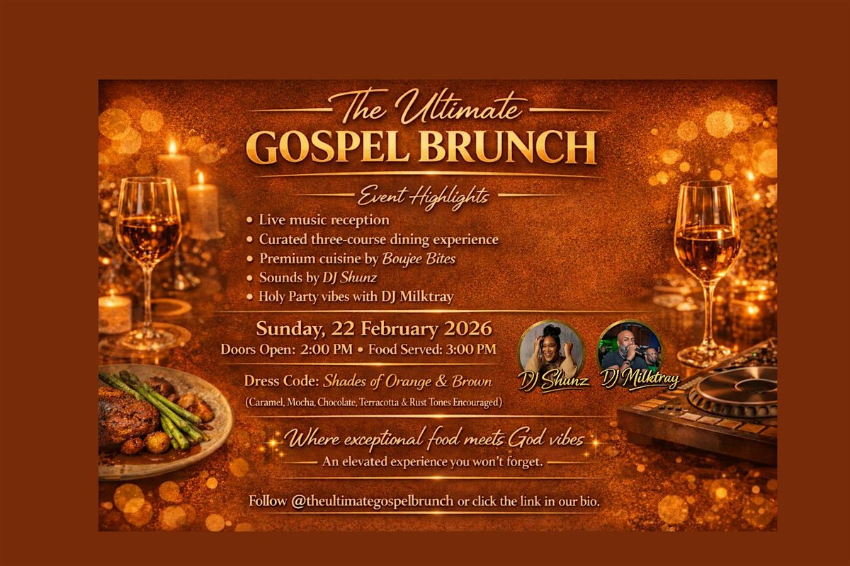 The Ultimate Gospel Brunch - Coffee and Caramel Edition