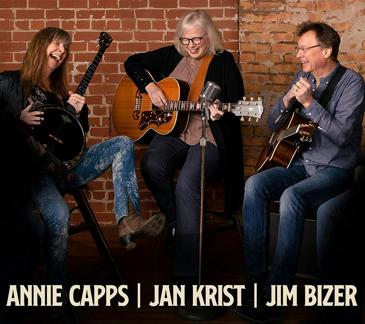Annie Capps,  Jim Bizer, and Jan Krist of Diamonds In The Rust, 19 September | Event in Grass Lake | AllEvents