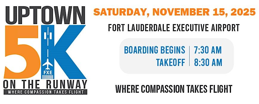 Uptown 5K on the Runway 2025, 15 November | Event in Fort Lauderdale | AllEvents