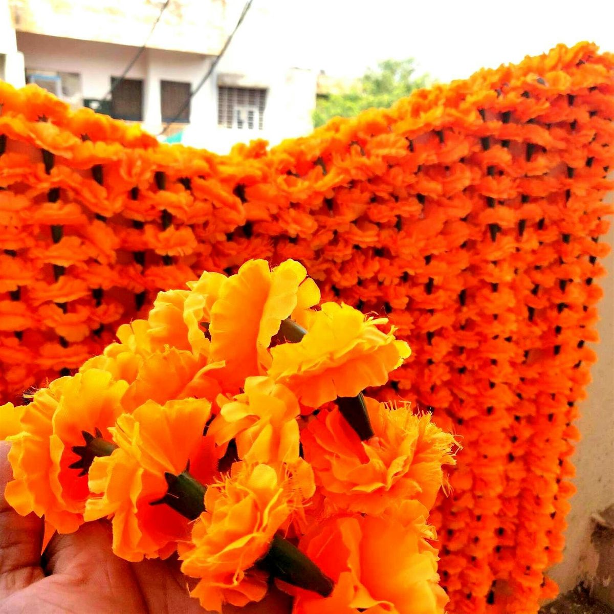 Fabric Marigold garlands and skeletons with Alma, 15 October | Event in San Bernardino | AllEvents