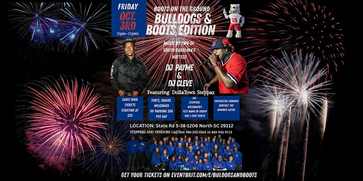 BOOTS ON THE GROUND: BULLDOGS & BOOTS EDITION, 3 October | Event in North | AllEvents