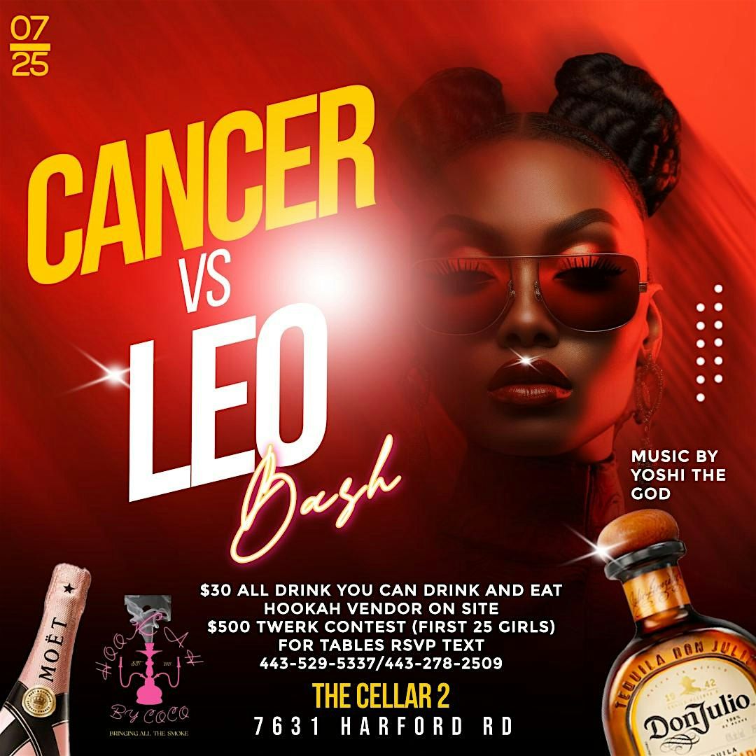 Cancer vs Leo Bash, 25 July | Event in Baltimore | AllEvents