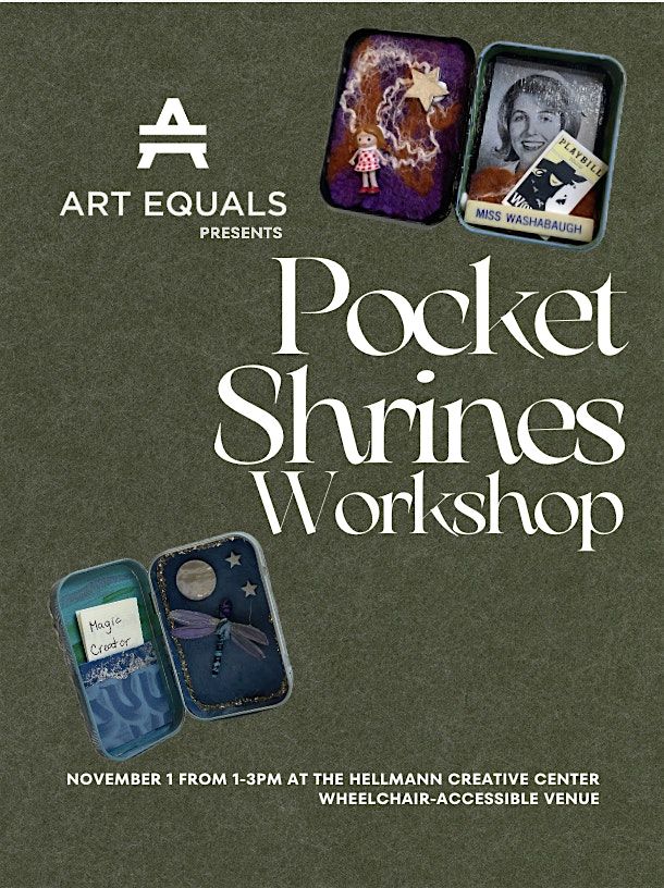 Pocket Shrine Workshop, 1 November | Event in Covington | AllEvents
