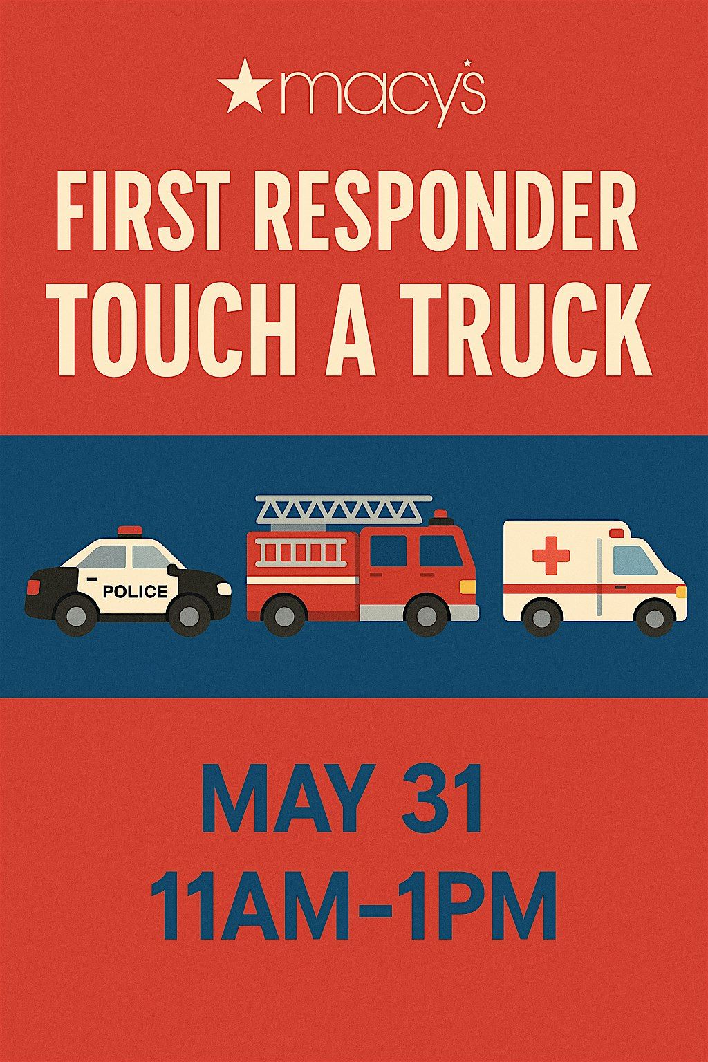 Touch A Truck @ Bloomingdale Court Macy's, 31 May | Event in Bloomingdale | AllEvents
