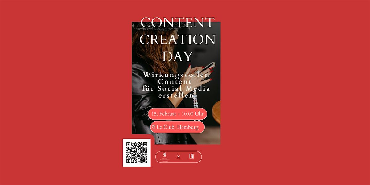 Dein Content-Creation-Tag, 15 February | Event in Hamburg | AllEvents