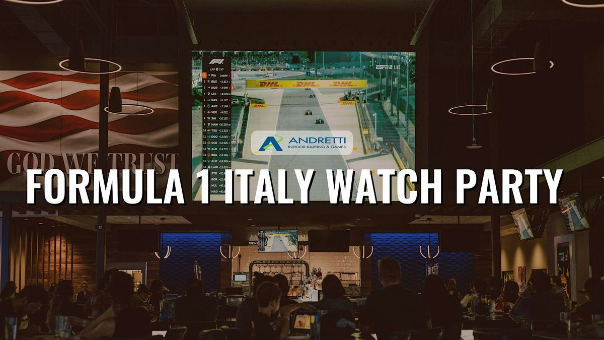 Formula 1 Italy Watch Party | Event in Fort Worth | AllEvents