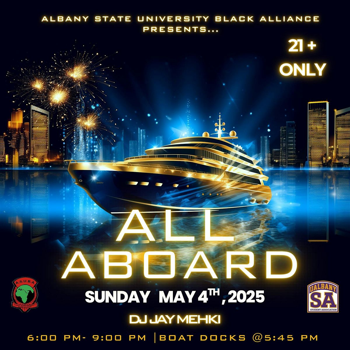 ASUBA Set Sails, 4 May | Event in Albany | AllEvents