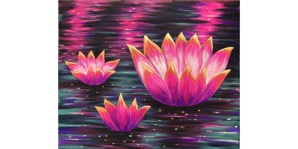 Serene Waters II - Paint and Sip in Houston | Classpop!™, 30 August | Event in Katy | AllEvents