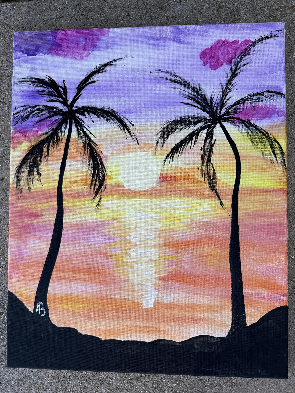 Paint with Ashley Blake “Summer Escape” Paint Night, 22 June | Event in Springfield | AllEvents