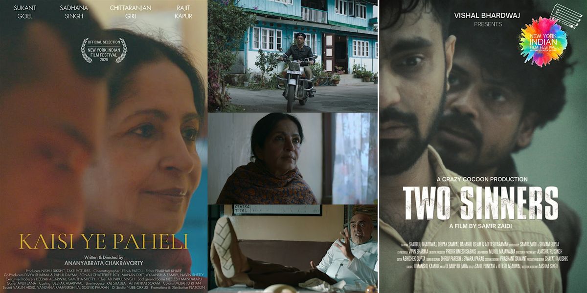 NYIFF 2025-KAISI YE PAHELI and Two Sinners (Short), 21 June | Event in New York | AllEvents