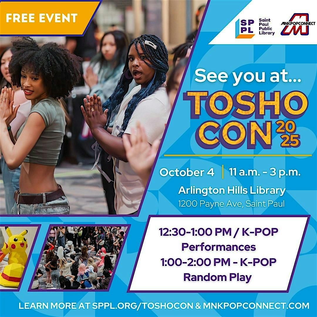 K-pop at Toshocon 2025!, 4 October | Event in Saint Paul | AllEvents