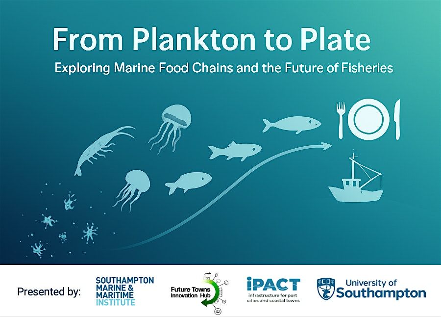 From Plankton to Plate: Exploring Marine Food Chains and the Future of Fish, 19 November | Event in Southampton