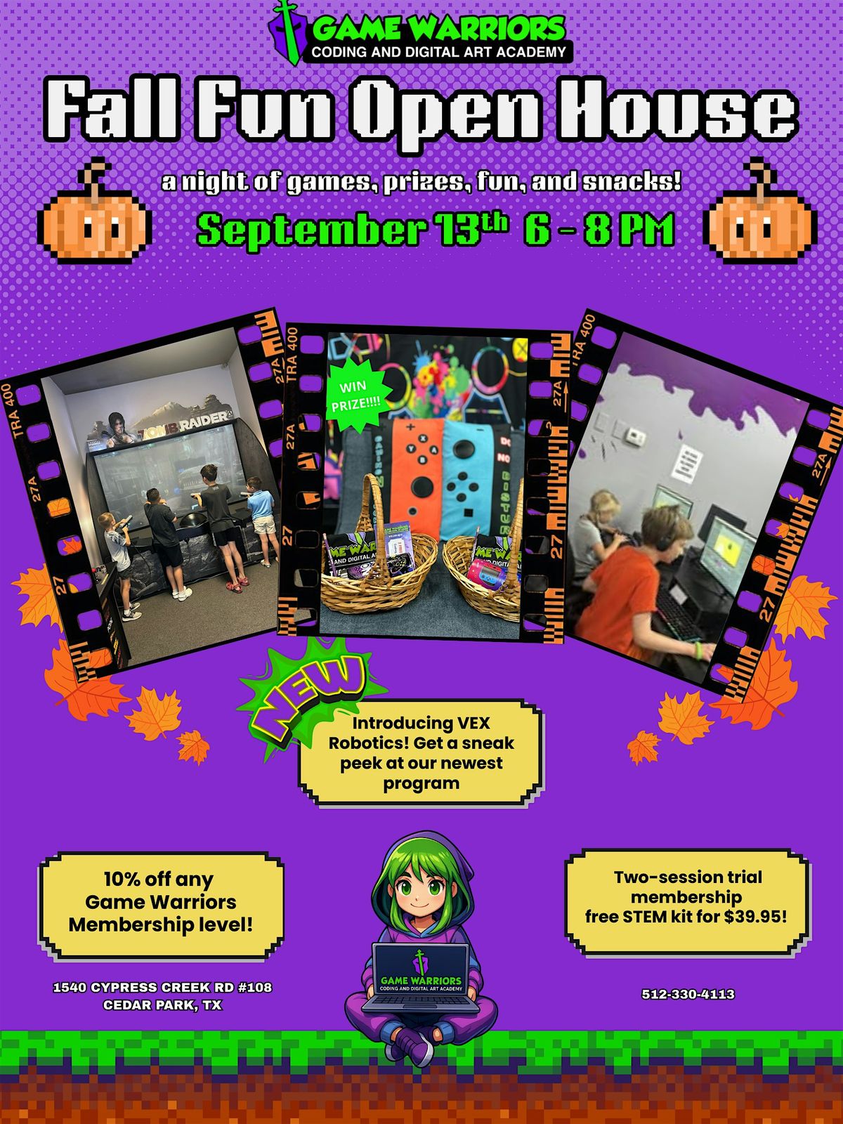 Fall Fun Open House, 13 September | Event in Cedar Park | AllEvents