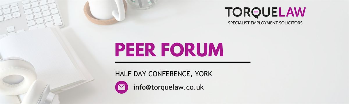 Peer Forum: Enhancing staff wellbeing to maximise productivity & retention | Event in York | AllEvents