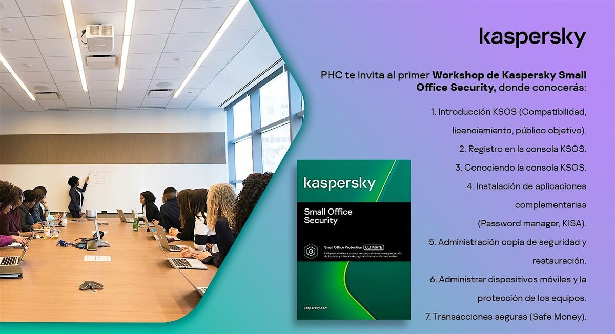 Workshop Kaspersky, 14 August | Event in Zapopan | AllEvents
