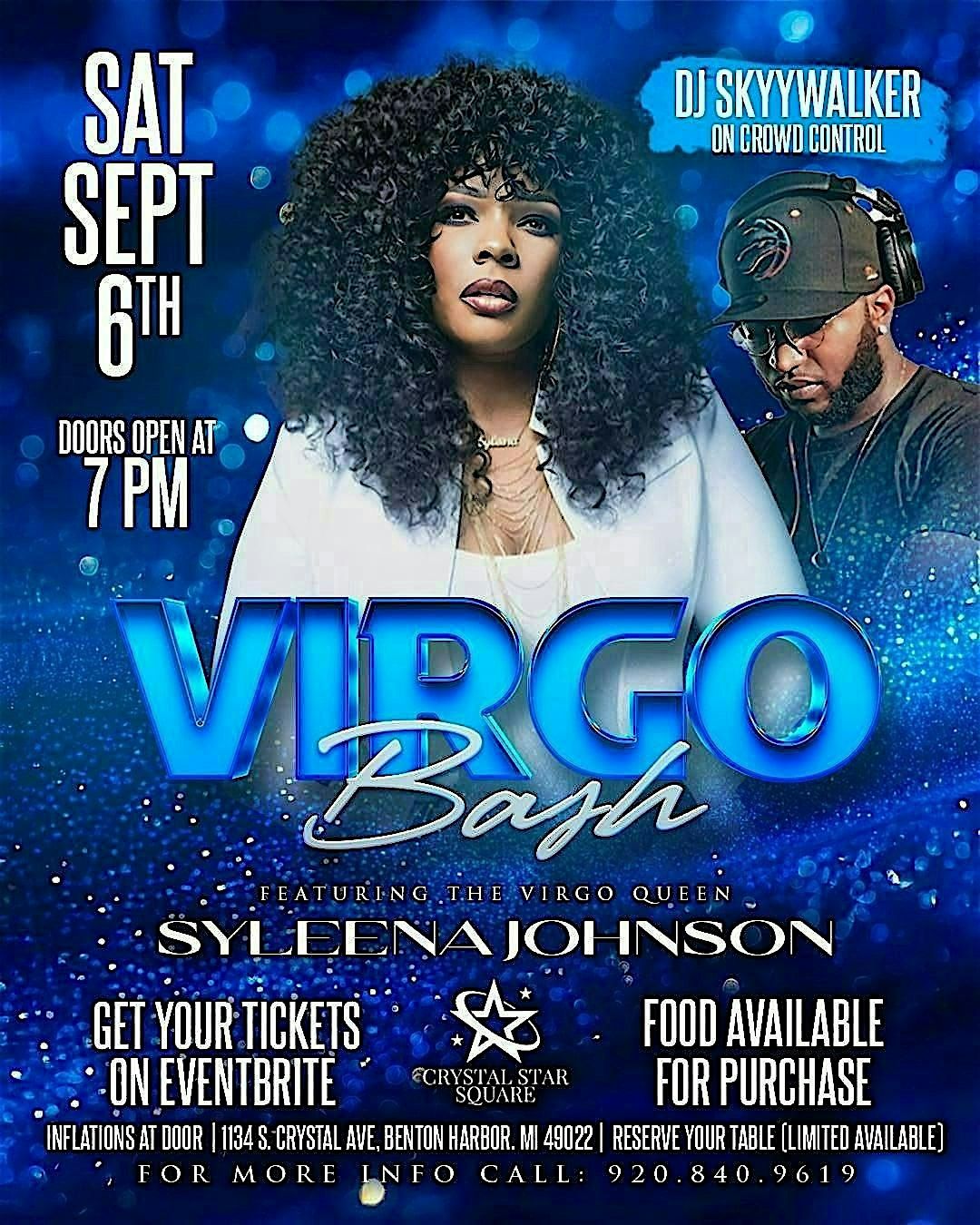 VIRGO BASH!! FEATURING THE VIRGO QUEEN-SYLEENA JOHNSON, 6 September | Event in Benton Harbor | AllEvents