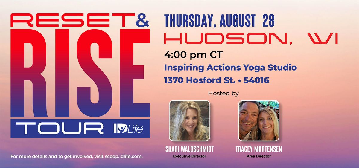 Reset and Rise with Shari and Tracey, 28 August | Event in Hudson | AllEvents