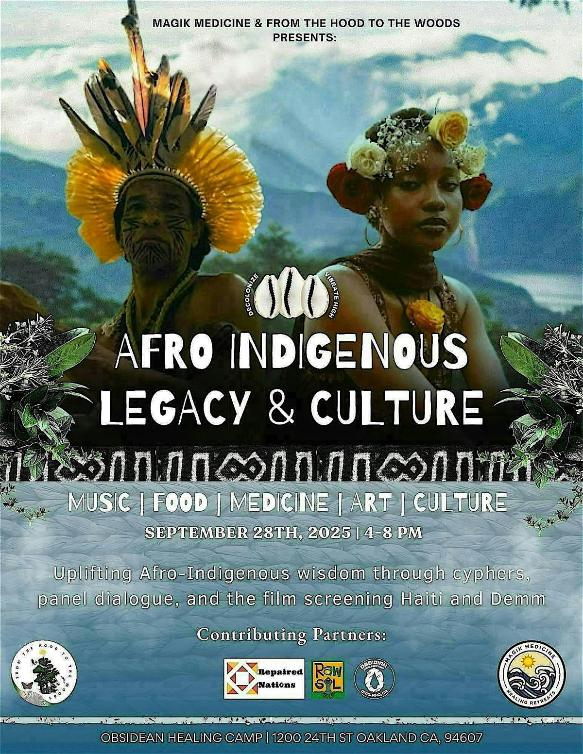 Decolonize Vibrate High, 28 September | Event in Oakland | AllEvents
