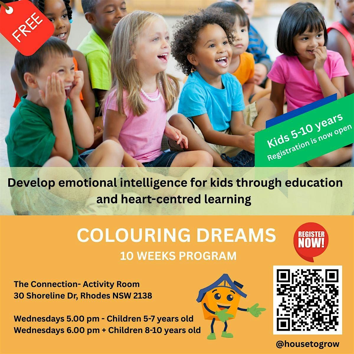 Colouring Dreams Program for kids, 4 February | Event in Rhodes | AllEvents
