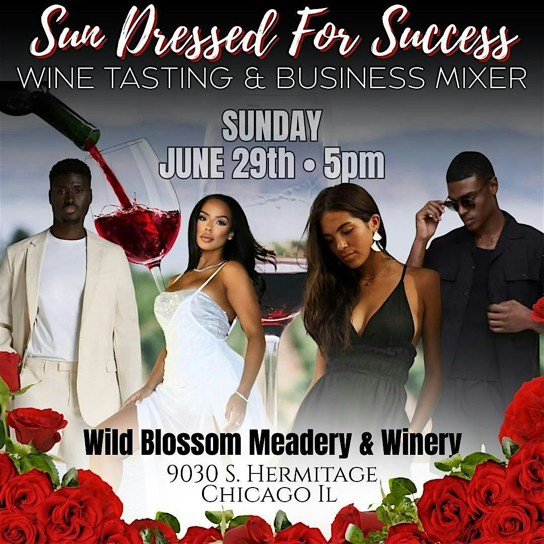 Sun Dressed to Success: Wine Tasting & Business Mixer, 29 June | Event in Chicago | AllEvents