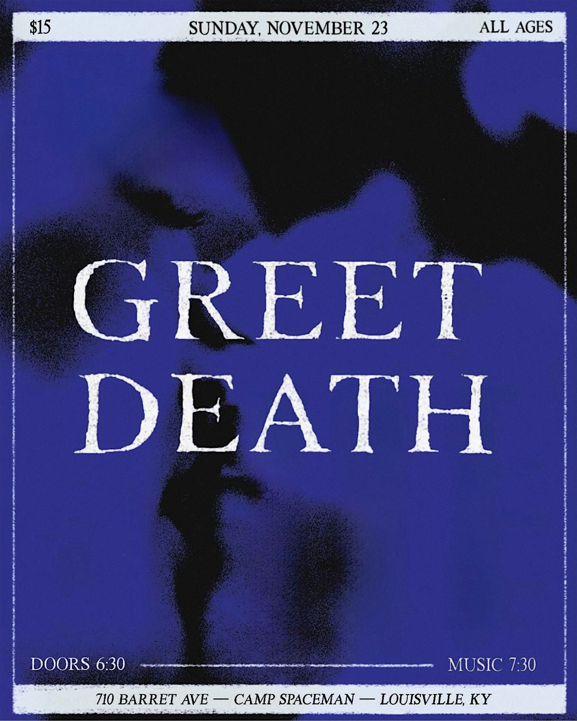 Greet Death at Camp Spaceman!, 23 November | Event in Louisville | AllEvents