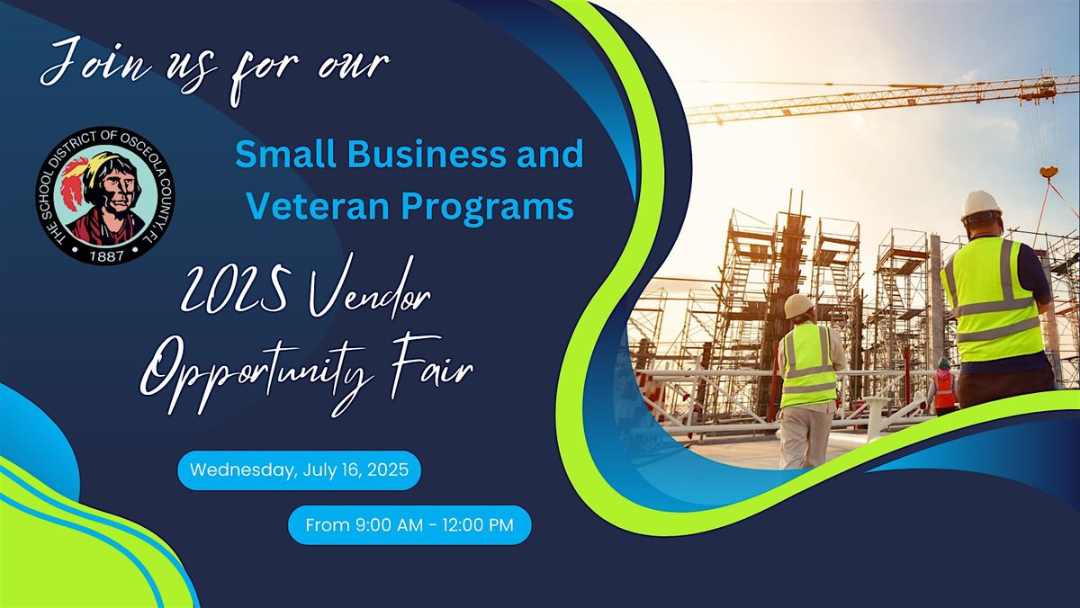 2025 Vendor Opportunity Fair, 16 July | Event in Kissimmee | AllEvents