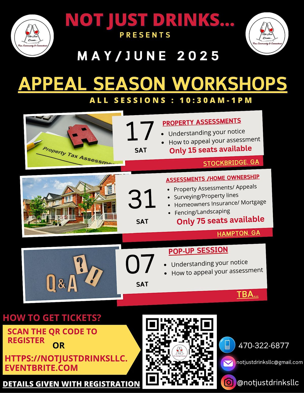Appeal Season Workshops, 17 May | Event in Stockbridge | AllEvents