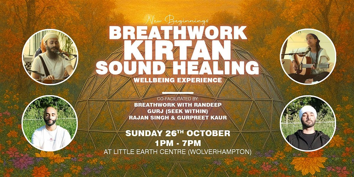 New Beginnings: A Day of Kirtan, Breath & Sound Healing, 26 October | Event in Wolverhampton | AllEvents