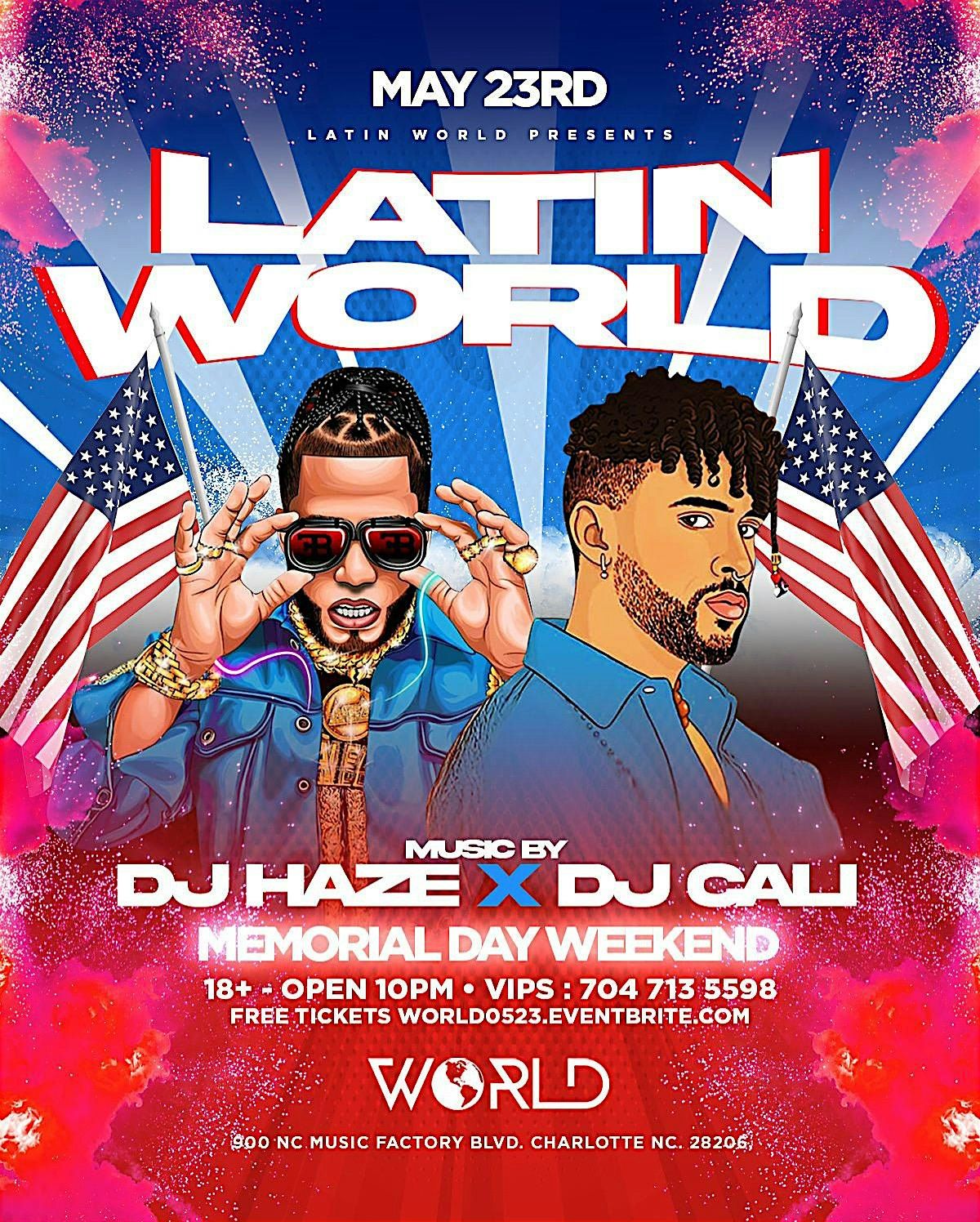 Latin world Friday  | 18+ |, 27 June | Event in Charlotte | AllEvents