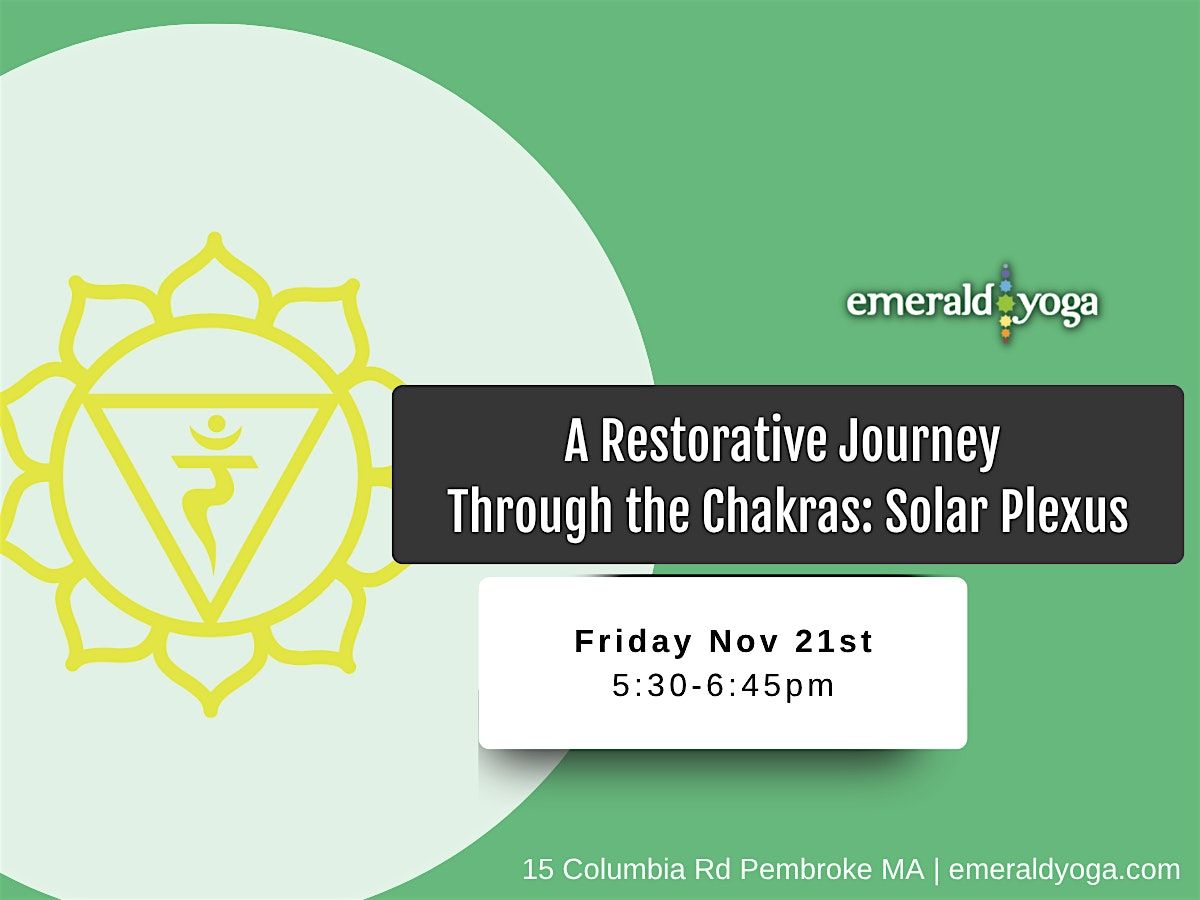 A Restorative Journey Through the Chakras-Solar Plexus, 21 November | Event in Pembroke | AllEvents