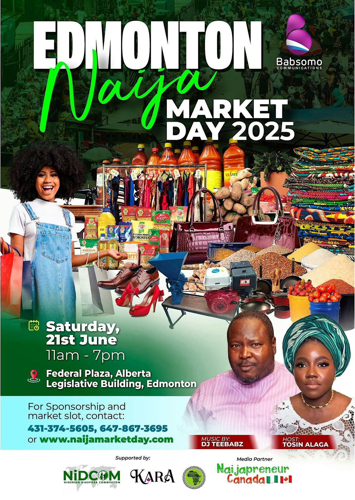 Naija Market Day Edmonton, 21 June | Event in Edmonton | AllEvents
