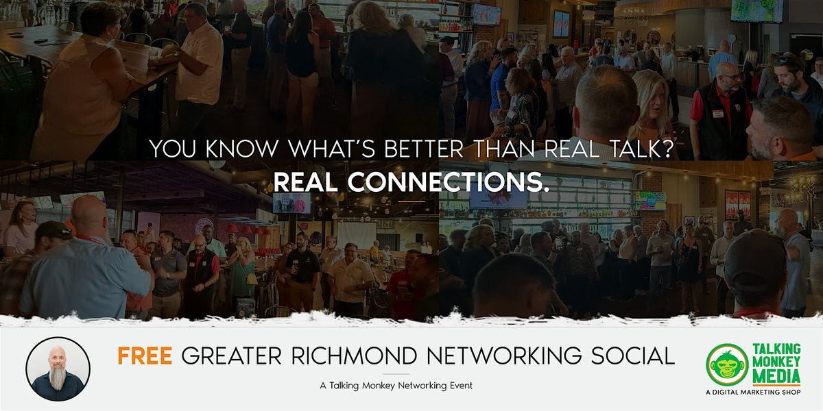 GREATER RICHMOND NETWORKING SOCIAL, 12 August | Event in Richmond | AllEvents