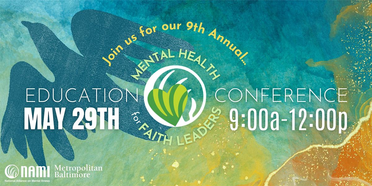 Mental Health Education Conference for Faith Leaders, 29 May | Event in Baltimore | AllEvents
