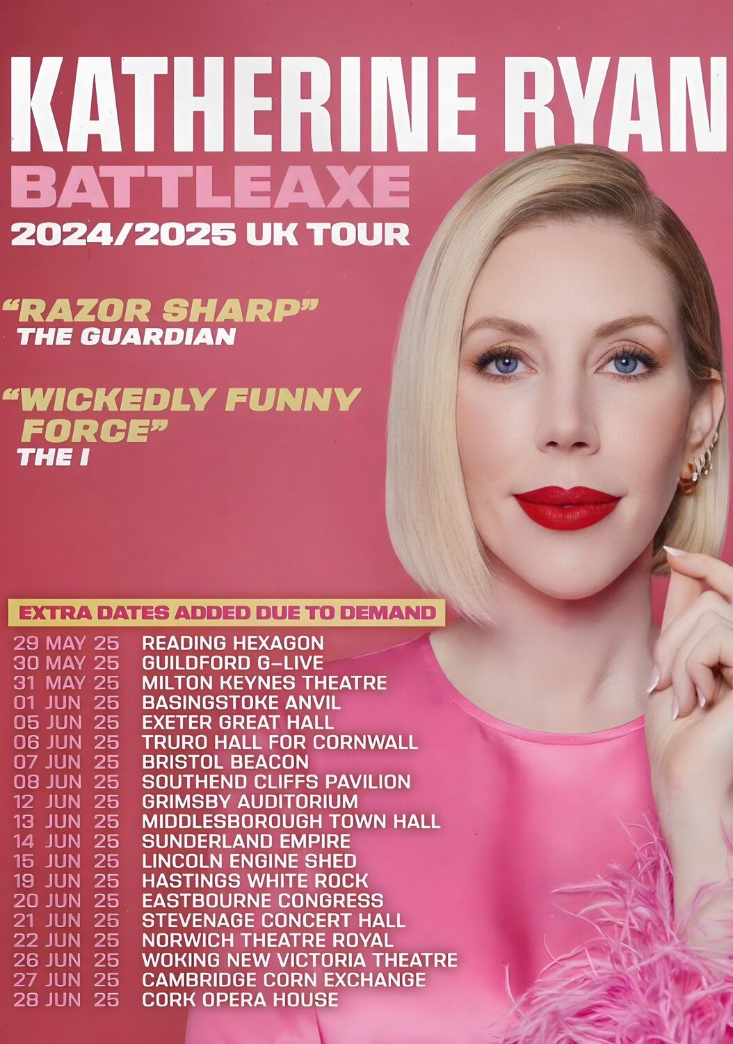 Katherine Ryan, 16 May | Event in Toronto | AllEvents