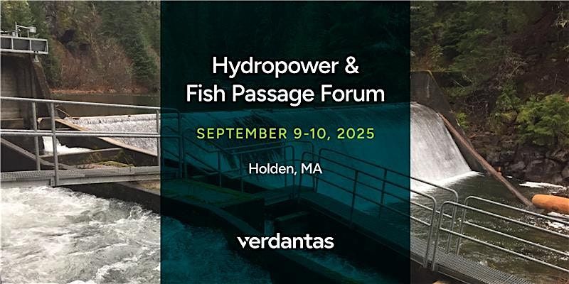 Hydropower and Fish Passage Forum 2025, 9 September | Event in Holden | AllEvents