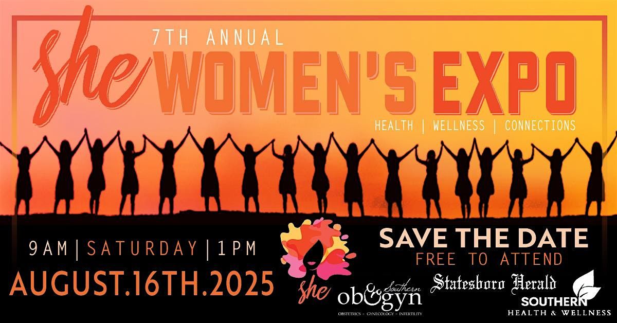 SHE Women's Expo 2025, 16 August | Event in Statesboro | AllEvents